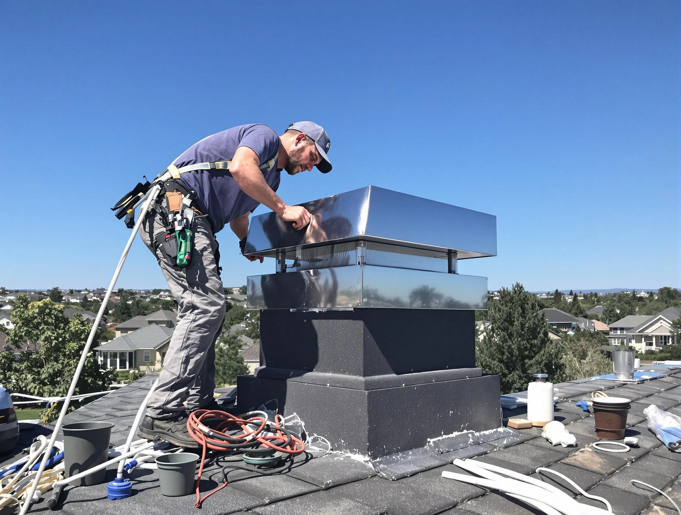 Chimney Cap Services in Plainfield
